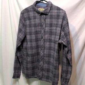 Women's flannel shirt Rustic Ridge button down flannel shirt size L
